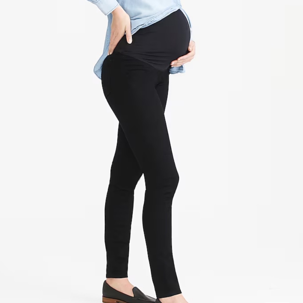 J Crew Maternity Jean in Black